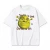 Biała koszulka Shrek z nadrukiem twarzy Shreka i napisem Shrek Is Love Shrek Is Life