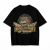 Czarna koszulka Five Nights at Freddy's z nadrukiem logo Freddy Fazbear's Pizza