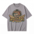Szara koszulka Five Nights at Freddy's z nadrukiem logo Freddy Fazbear's Pizza