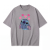 Szara koszulka Lilo i Stitch z nadrukiem Stitcha z serduszkami