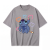 Szara koszulka Lilo i Stitch z nadrukiem Stitcha z kredkami i serduszkami