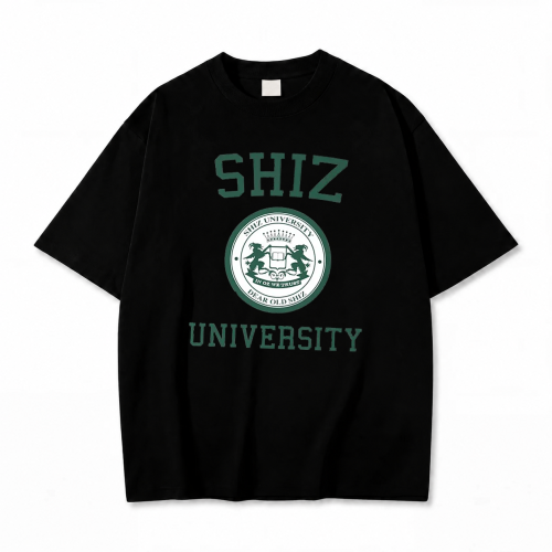 Czarna koszulka Wicked z nadrukiem Shiz University